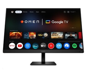 LCD HP OMEN 32x; 80 cm, 31,5", 4k IPS; 144Hz; 400 nits;Google TV, HDMI 2.0,DP 1.4;USB-C 65W PD,USB-A EDF_1228531