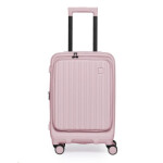 ACER Barcelona Luggage 20", světle růžový , pevný cestovní kufr, materiál: 100% recyklovaný PET, TSA kombinační zámek, p
