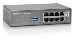 LevelOne Switch 8x Fast Ethernet PoE / Switch / 8-port / 10/100 Mbps / 8x PoE / 85 W (FEP-0800)