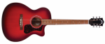 Guild OM-240CE - Oxblood Burst