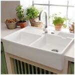 VILLEROY & BOCH - Keramický dřez Double-bowl sink White alpin modulový 895 x 630 x 220 bez excentru 632391R1HL1