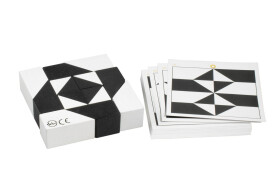 Černobílý Tangram