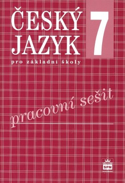 Český jazyk pracovní sešit