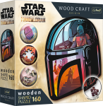 Puzzle Wood Craft Origin The Mandalorian 160 dílků - Trefl