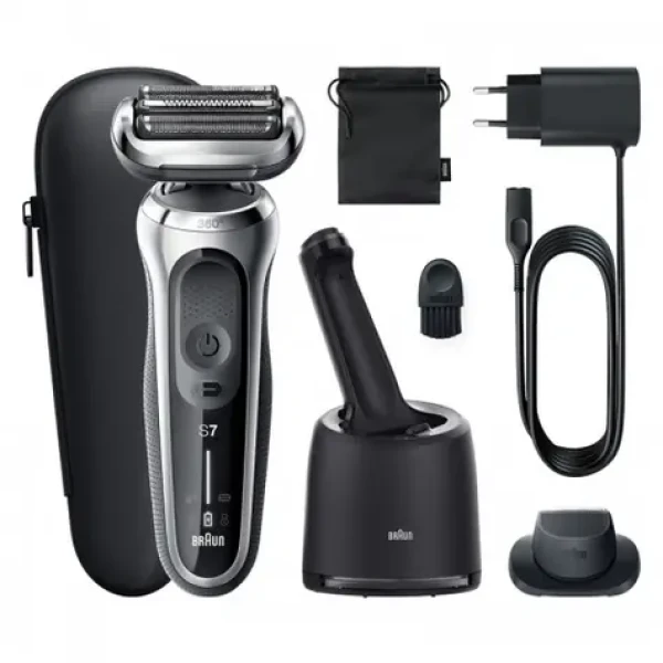 Braun 71-S7200cc Series 7 / Elektrický holící strojek / WetDry / výdrž až 50 min / voděodolný (4210201433682)