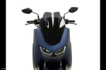 Yamaha Nmax 125 21-24, Nmax 155 22-24 Skútr plexi Powerbronze 400 mm high - modrá