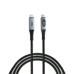 Verbatim Sync Charge černá / Kabel USB-C / 100 W / 120 cm / LED displej