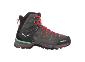 Salewa WS MTN Trainer Lite Mid Gore-Tex dámské boty Feld Green/Fluo Coral vel. UK 5,5 / EU 38,5