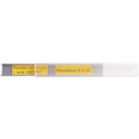 LAPP 83250003 FLEXIMARK® Zeichenaufnahme PGS 10-1000 BK ochranný štítek 10 ks