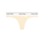 Dámská tanga Modern Cotton Nat QF7050E-ACK - Calvin Klein L