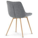Jídelní židle, šedá, látka, CT-394 GREY2
