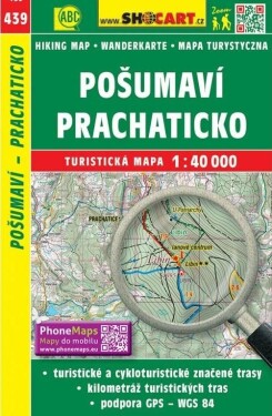 SC 439 Pošumaví, Prachaticko 1:40 000