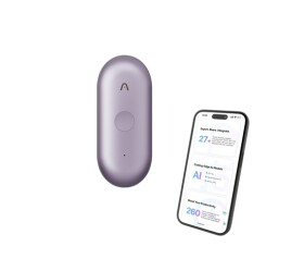 PLAUD Note Pin S Purple - AI hlasový záznamník + náramek a šňůrka na krk EDF_1895339