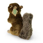 Plyšová veverka s oříškem 20 cm ECO-FRIENDLY