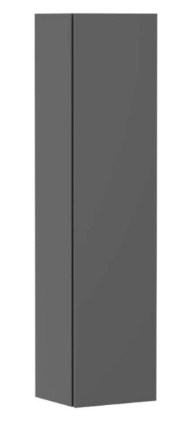 HANSGROHE - Xilesa E Vysoká skříňka, 40x165x35 cm, 1 dvířka, panty vpravo, matná šedá 54288760