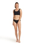 Dámská merino podprsenka ICEBREAKER Wmns Rib Lotus Bra, Black velikost: XL