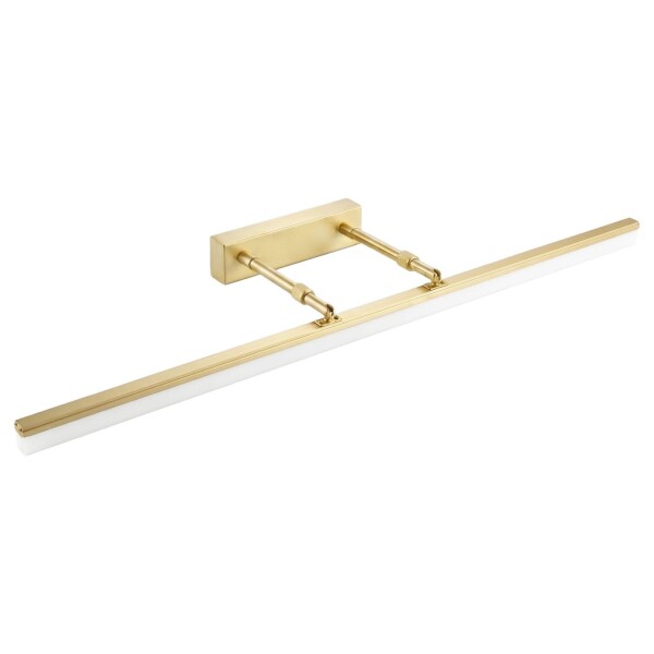 Koupelnové nástěnné LED svítidlo APP1877-1W 80cm BRUSH GOLD OSW-66032
