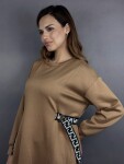 HOSH Mikinové šaty Nira Velikost: UNI, Barva: Béžová