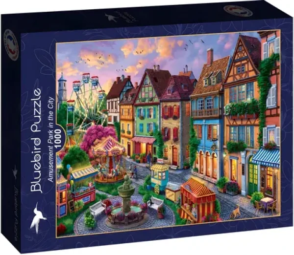 BLUEBIRD Puzzle Zábavní park ve městě