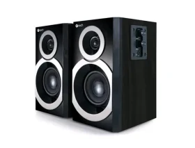 C-TECH SPK-310B dřevěné černá / 2.0 / reproduktory / 3.5 mm jack / RMS 20W (8594125010003)