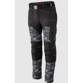 ProM Promacher Kalhoty PREDATOR TROUSERS pánské černo šedé 52 černo šedé