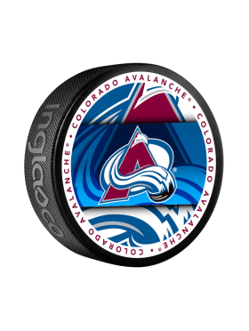 Inglasco / Sherwood Puk Colorado Avalanche NHL Medallion Souvenir Collector Puck