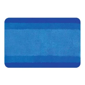 Spirella BALANCE koupelnová předložka 55 x 65 cm modrá / polyester / protiskluzová (7610583092069)