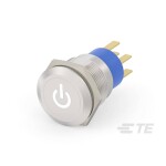 C & K Switches U811J85W3GE223 tlačítko 120 V, 28 V/DC 1 A 1x zap/(zap) červená (š x v) 15.24 mm x 12.70 mm 1 ks Bulk