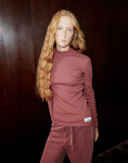 Tričko Armedangels Fatimaara 3655 velvet ember