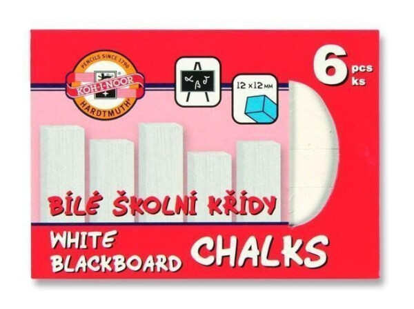 Křídy školní bílé Koh-i-noor ks