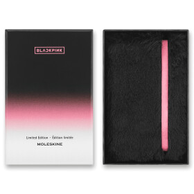 Zápisník Moleskine Blackpink Fur - XS, čistý