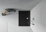 MEXEN - Flat sprchová vanička obdélníková slim 90 x 70, černá 40707090