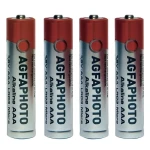 AgfaPhoto Power alkalická baterie AAA LR03 4ks / Baterie / Alkalická / 1,5 V (110-802572)