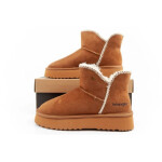 Wrangler Elsa zimní kotníkové boty zateplené pohodlné módní hnědé 38