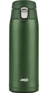 Emsa TRAVEL MUG light 0.4 l tmavě zelená / Termohrnek / nerezová ocel (N2151900)