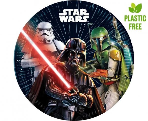 Star Wars talířky papírové 8 ks 23 cm Procos Star Wars talířky papírové 8 ks 23 cm Procos