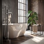 REA - Volně stojící baterie Lungo Diamond Chrome REA-B2250