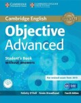 Objective Advanced Student´s Book without Answers with CD-ROM (4th) - Broadhead Annie; O'Dell Felicity