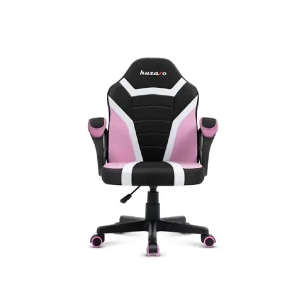 Huzaro Ranger 1.0 MESH růžová / Dětská herní židle / nastavitelná / nosnost až 130 kg / látka síťovina (HZ-RANGER 1.0 PINK MESH)