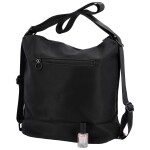 Volnočasová dámská lehká kabelka/batoh Pura, černá