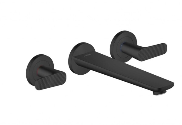 AXOR - Citterio C Vanová baterie pod omítku, 3-otvorová instalace, matná černá 49483670