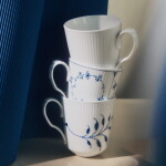Royal Copenhagen Porcelánové hrnky Gifts With History 380 ml – set 3 ks, bílá barva, porcelán