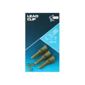 Nash Závěska Lead Clip Weed Green 10ks (T8754)