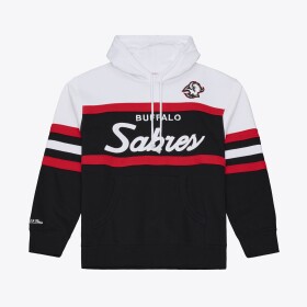 Mitchell & Ness Mikina Buffalo Sabres NHL Head Coach Hoodie Velikost: M