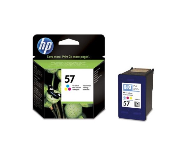 HP 57 Tri-color Ink Cart, 17 ml, C6657AE (500 pages) EDF_690357
