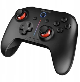 Rampage Hydra Pro černá / Gamepad / Bezdrátový / 2.4GHz / Hall Effect / Magnetické spouště (HYDRA-BLACK)