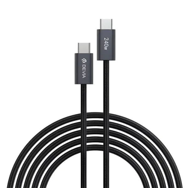 Devia Extreme Speed Series černá / Datový kabel / USB-C / 240W / 2 m (6942297108721)