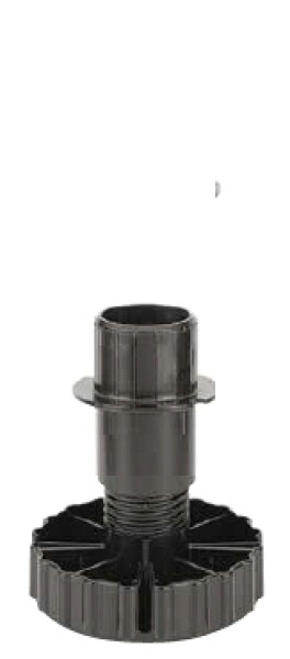 HETTICH 9306015 noha Korrekt, 70 mm, černá (105987)