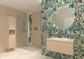 Sprchová vanička obdélníková SAT Fusion 100x90 cm litý mramor Beige SATFU10090BE SATFU10090BE