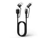 Baseus 4v1 / Nabíjecí kabel / PD 60W / Nylon / 1,2 m (1DJ7148)